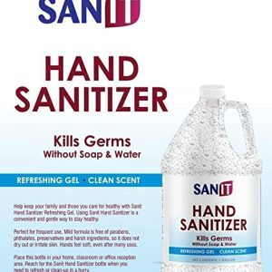 SANIT Hand Sanitizer bottle
