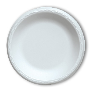 Foam Plates, 9"