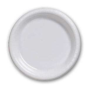Plastic Plates, 6"