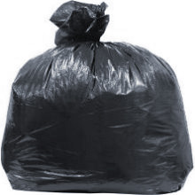 Black Trash Bags, 13 gal